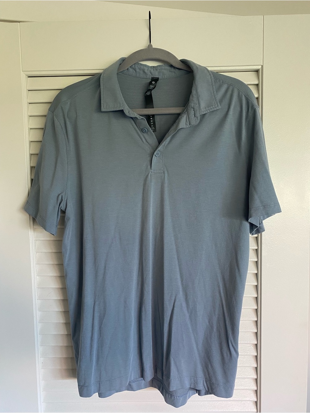 lululemon athletica Men's Polo - Light Slate Blue